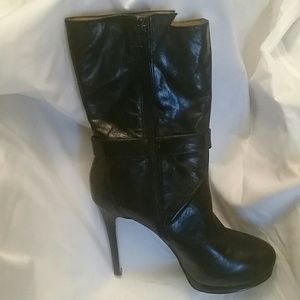 High heeled boots
